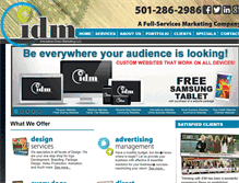 Tablet Screenshot of innovativedirectmarketing.com
